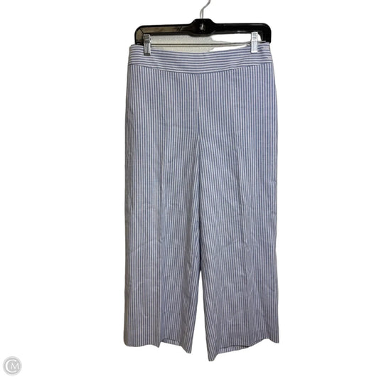 Pants Wide Leg By Talbots In Striped Pattern, Size: 2p