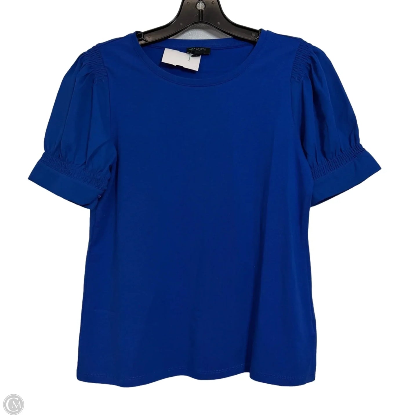 Top Short Sleeve By Talbots In Blue, Size: Xsp