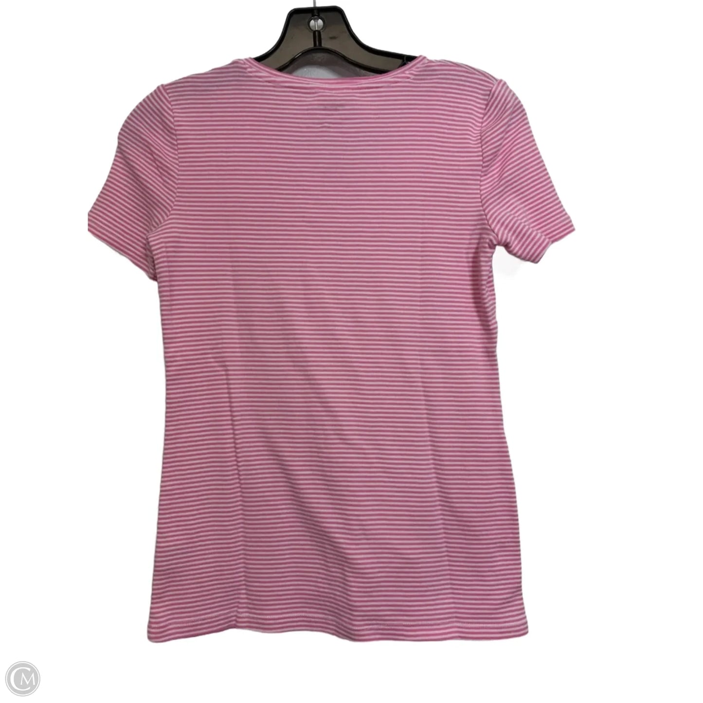 Top Short Sleeve Basic By Talbots In Pink, Size: Xsp