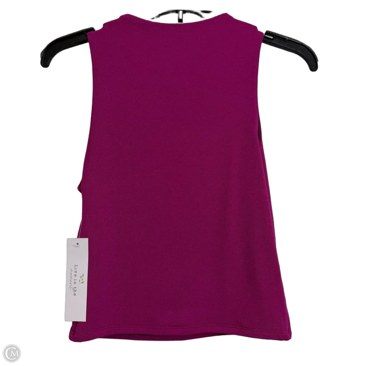 Top Sleeveless By Live In The Moment In Pink, Size: M