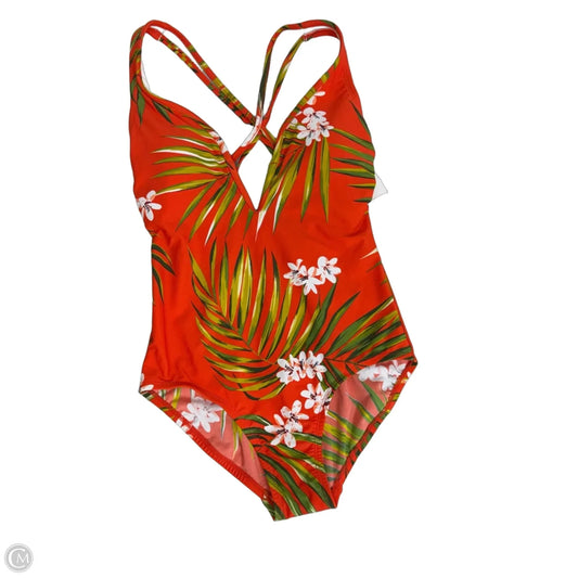 Swimsuit By Kona Sol In Floral Print, Size: S