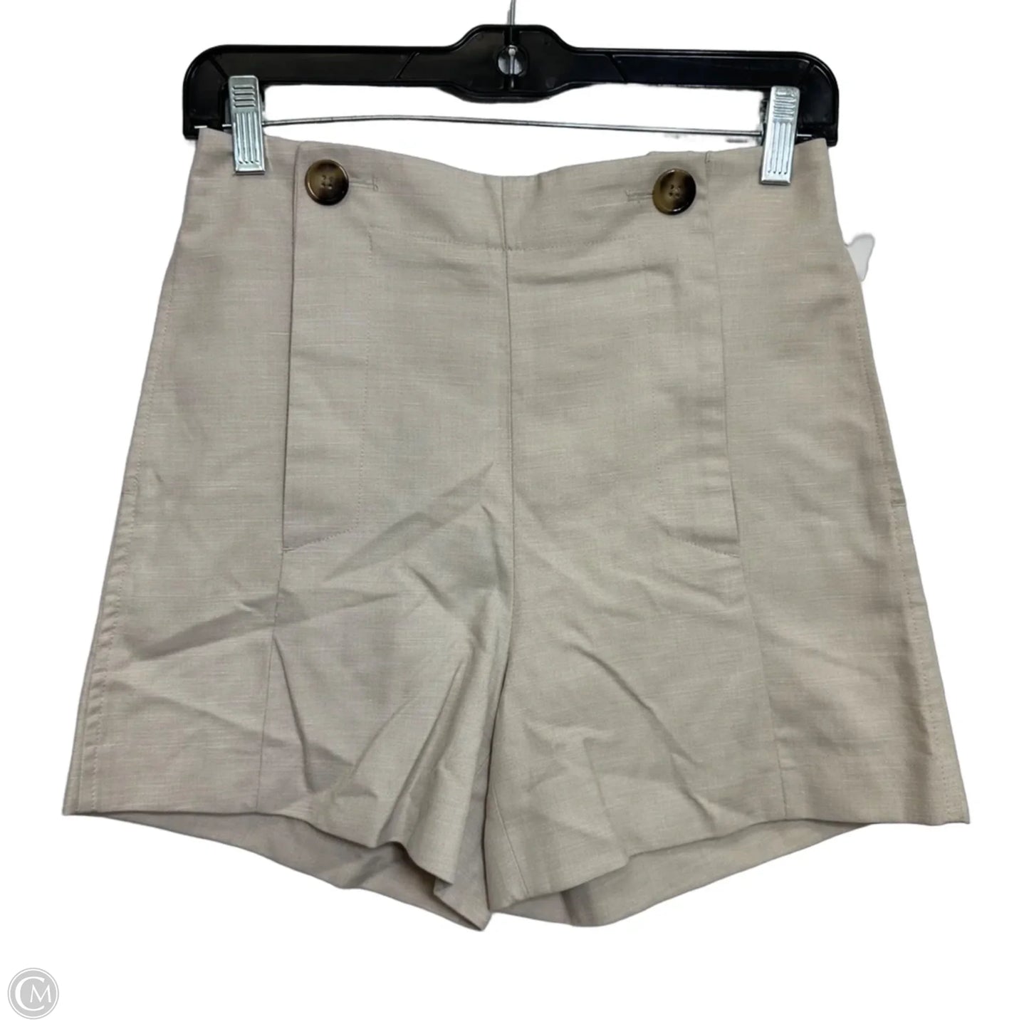 Shorts By H&m In Tan, Size: 4