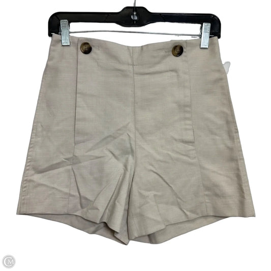 Shorts By H&m In Tan, Size: 4