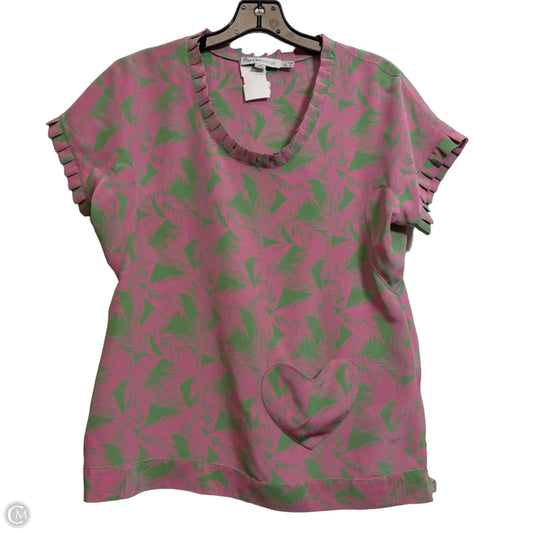 Top Short Sleeve Designer By See By Chloe In Pink, Size: 4