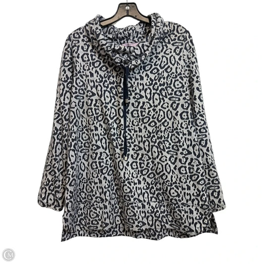 Top Long Sleeve By Any Body In Animal Print, Size: M