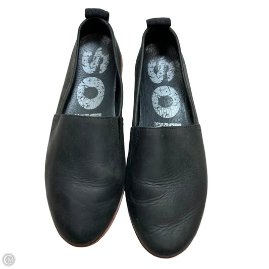 Shoes Flats By Sorel In Black, Size: 7