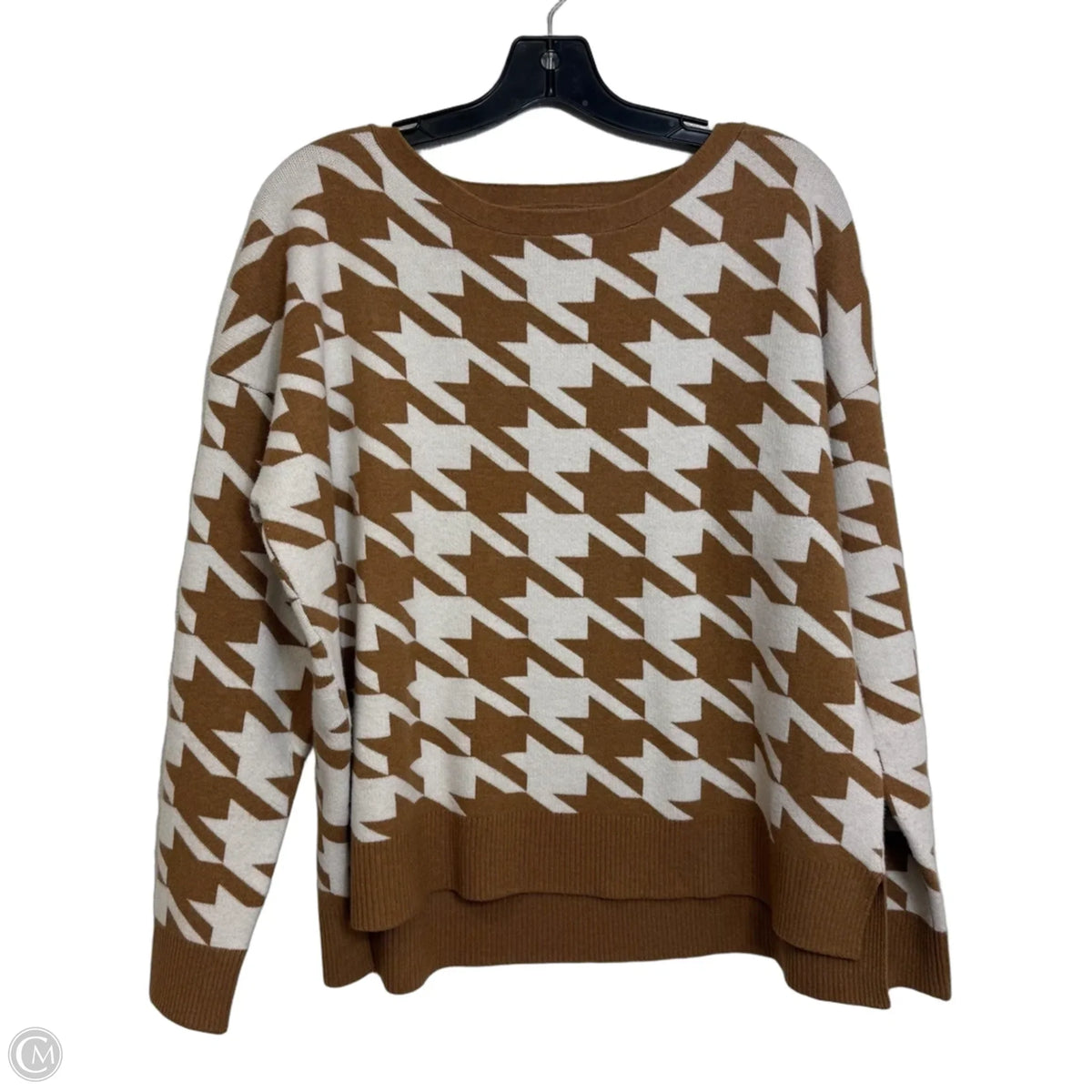 Sweater By Nordstrom In Tan, Size: L