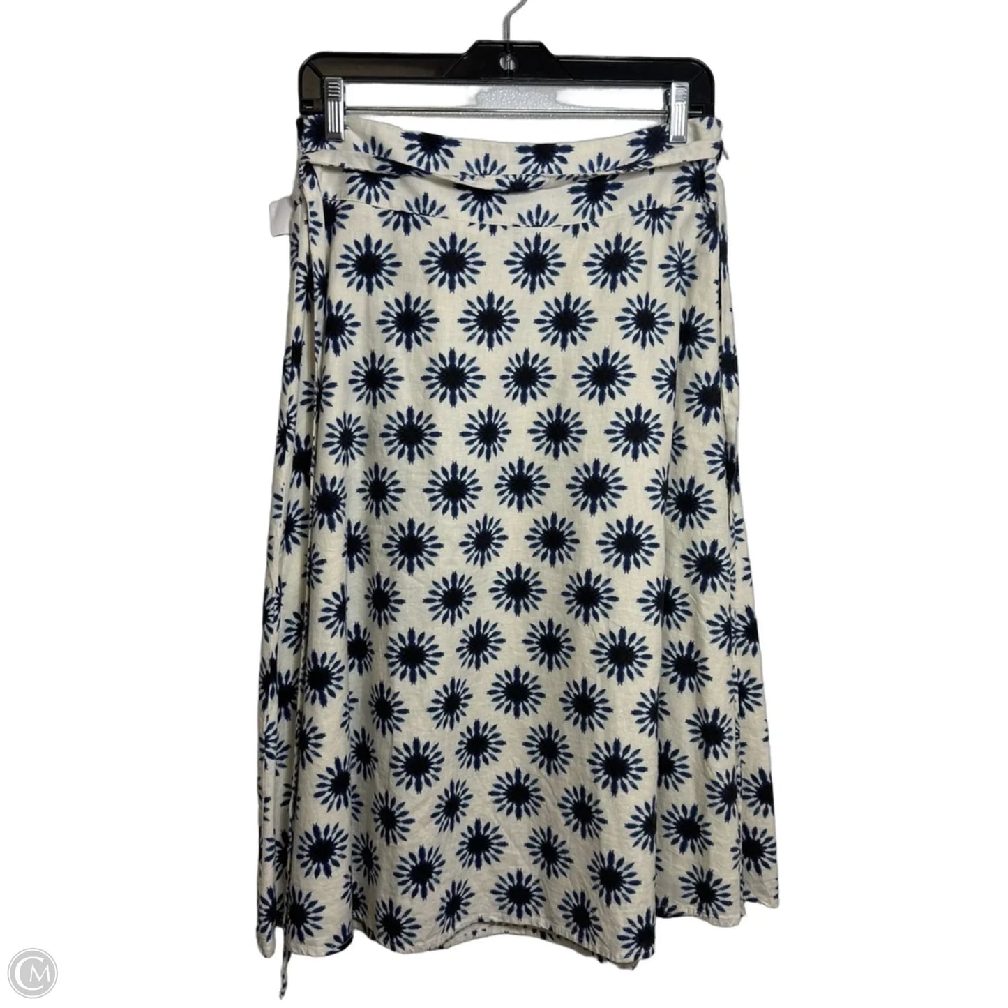 Skirt Midi By Loft In Navy, Size: 4p