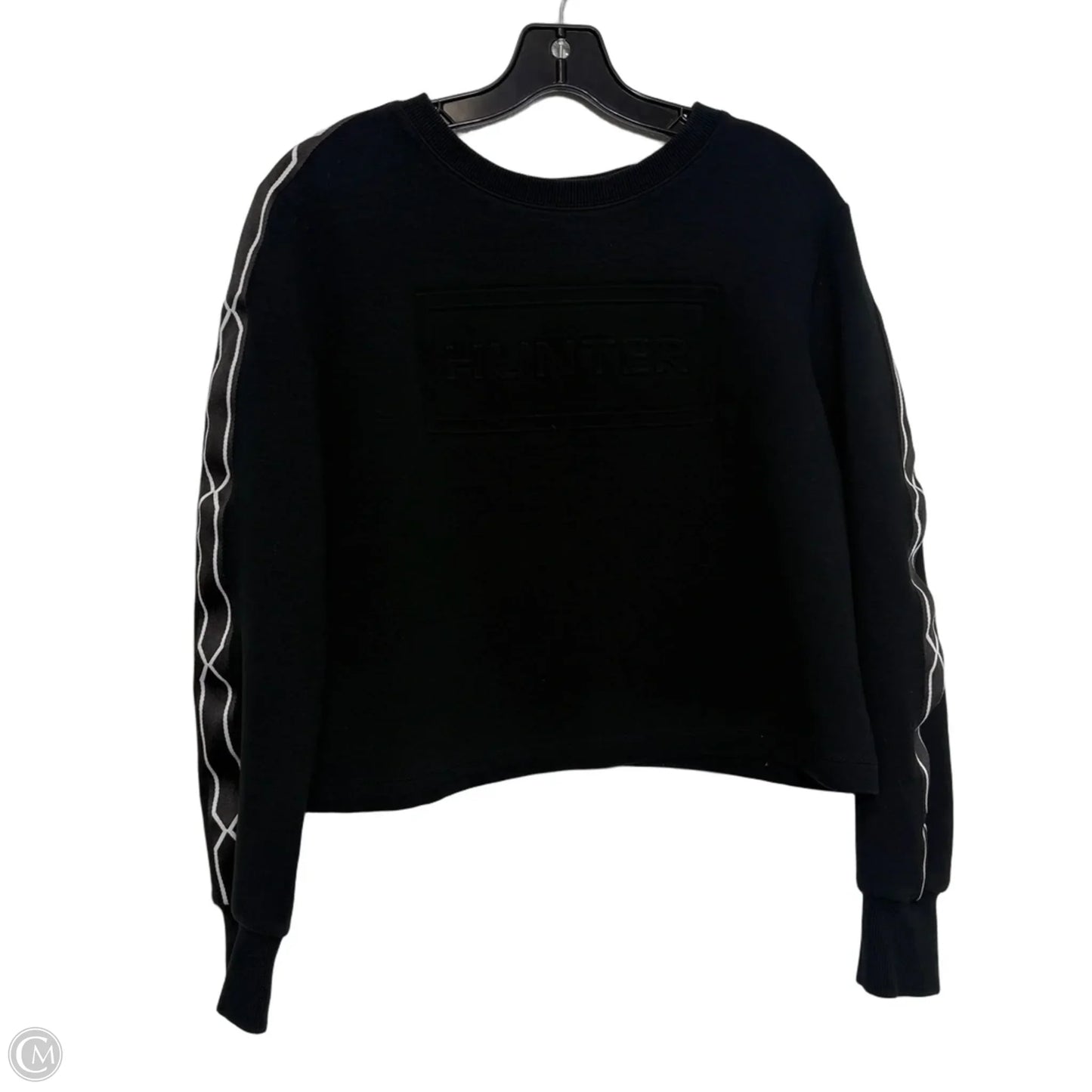 Sweatshirt Crewneck By Hunter Target-designer In Black, Size: M