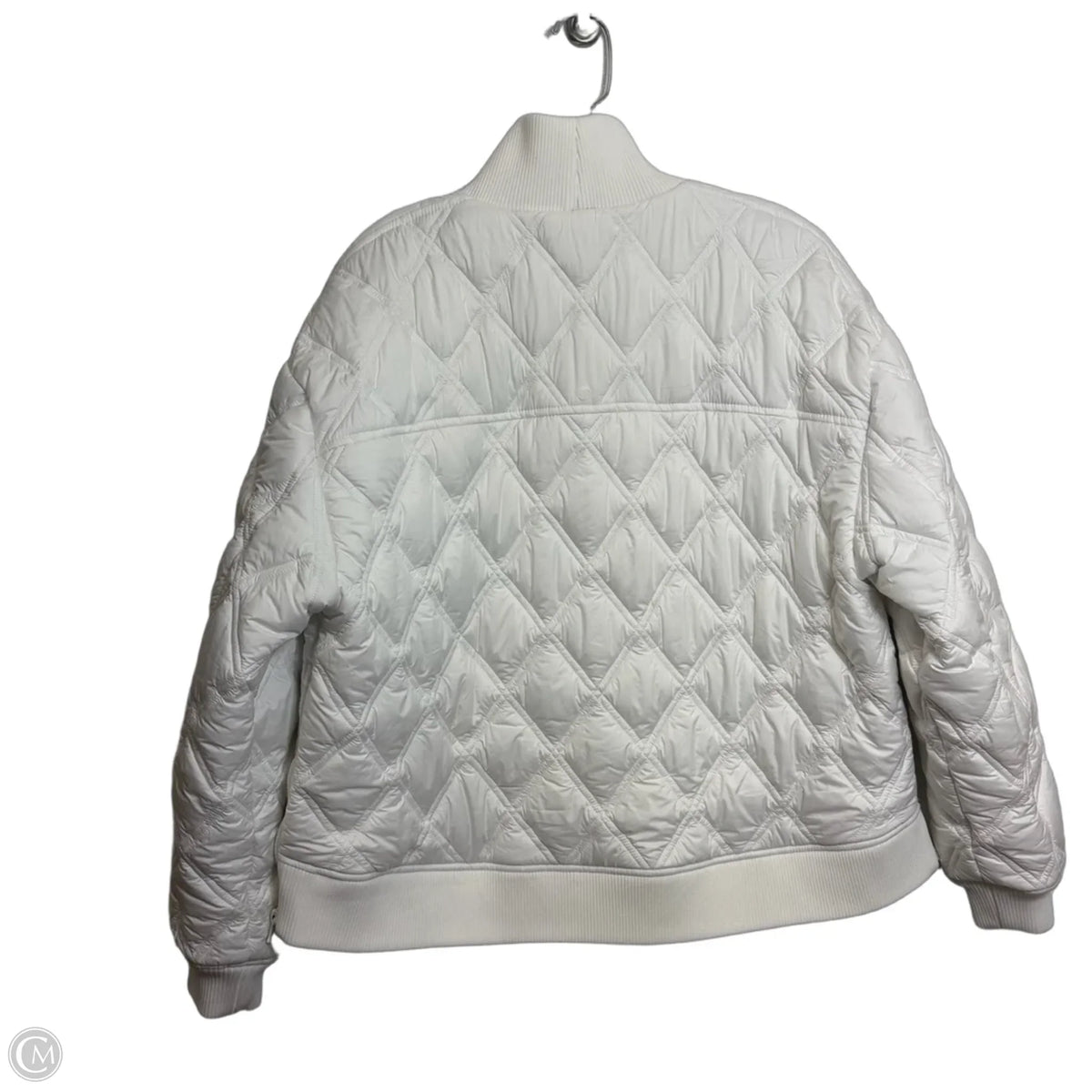 Jacket Puffer & Quilted By Calia In White, Size: M
