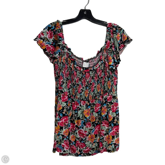 Top Short Sleeve By Torrid In Multi-colored, Size: 2x