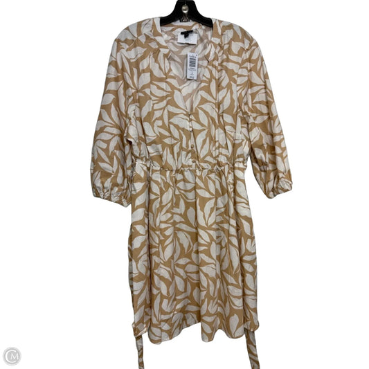 Dress Casual Short By Torrid In Beige, Size: 1x