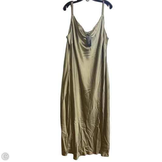 Dress Party Long By City Chic In Green, Size: Xl