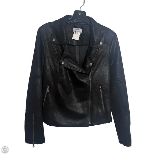 Jacket Moto By Evereve In Black, Size: S