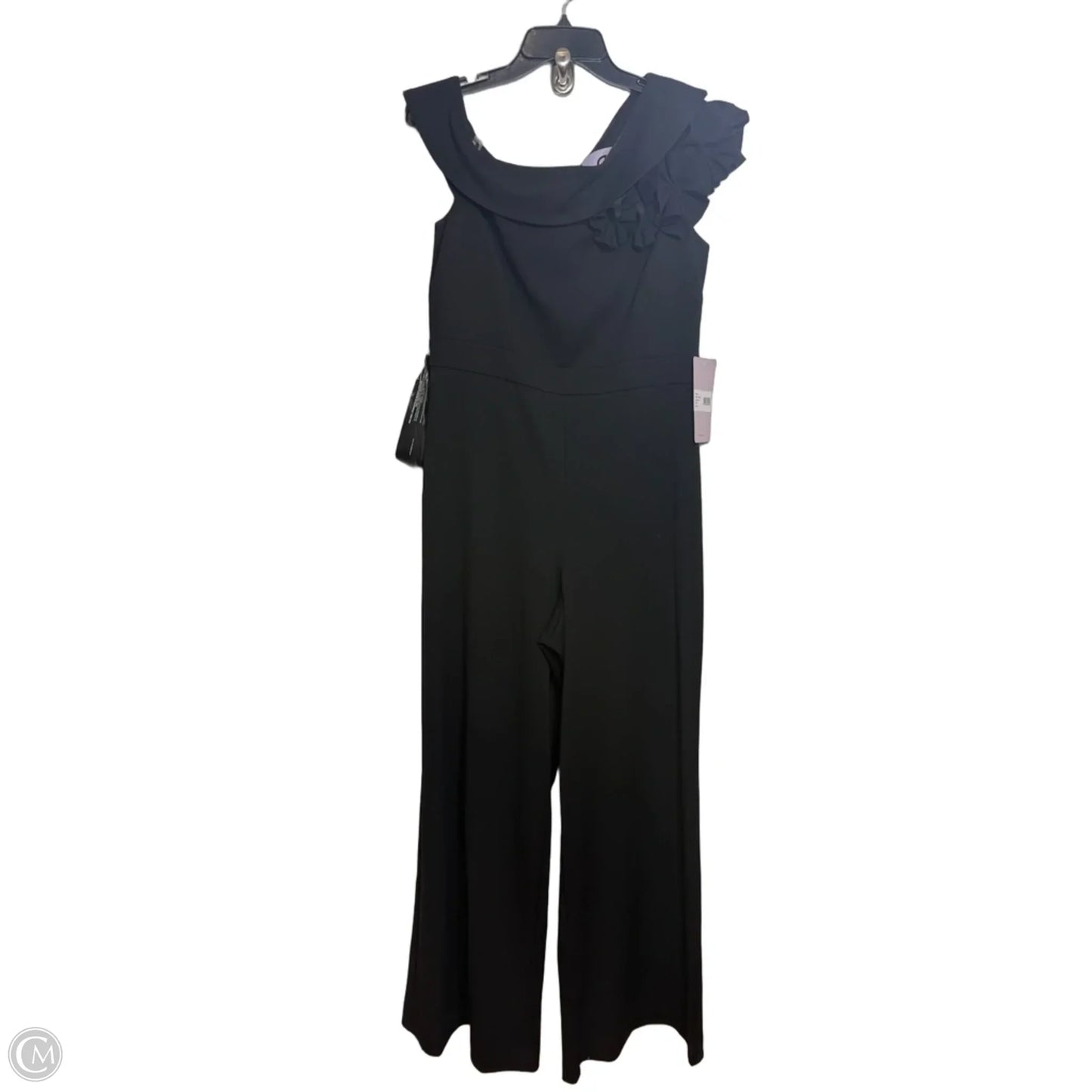 Jumpsuit By Js Collections In Black, Size: 10