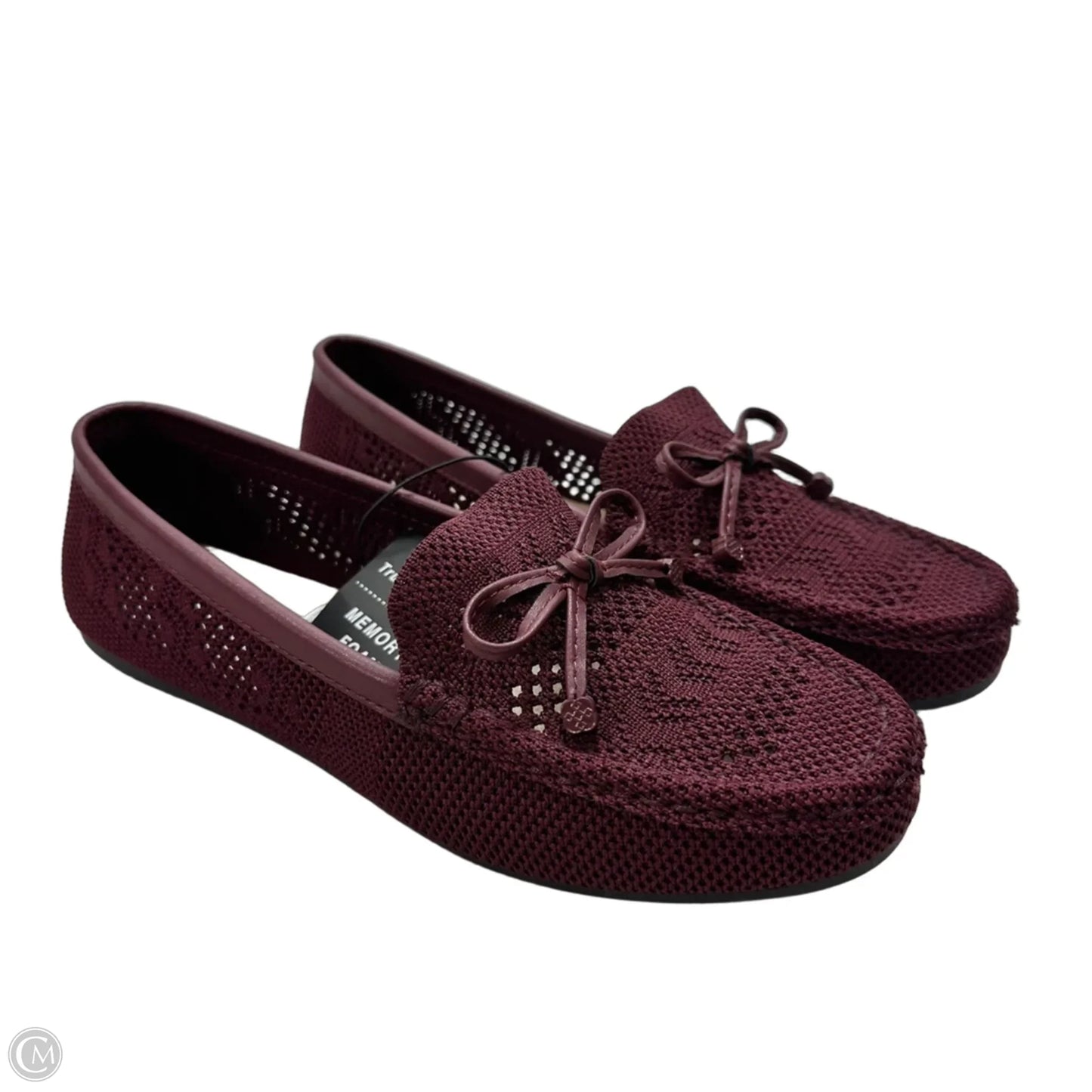 Shoes Flats By Daisy Fuentes In Maroon, Size: 8
