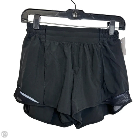 Athletic Shorts By Lululemon In Black, Size: 6