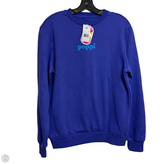 Poppi Sweatshirt Crewneck By Target-designer In Purple, Size: Xs