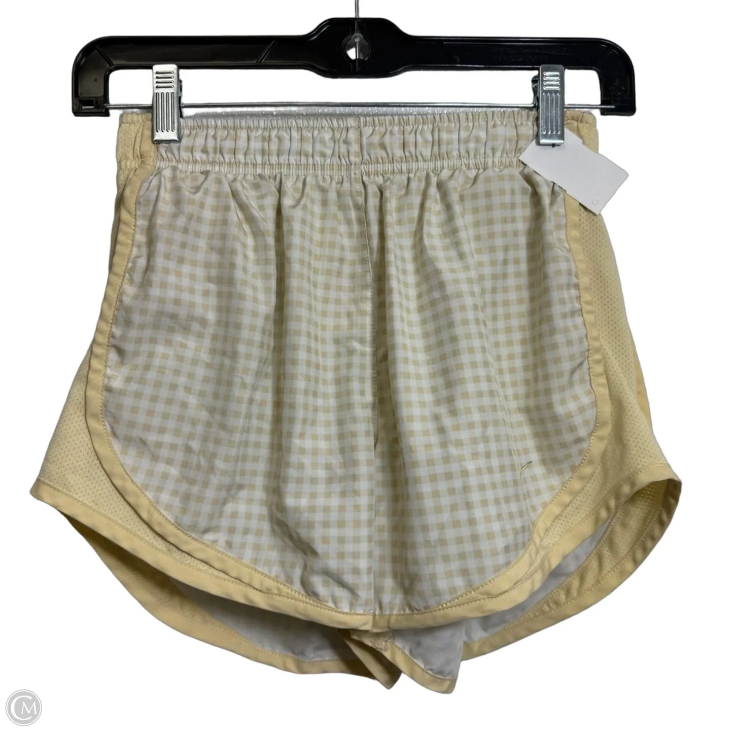 Athletic Shorts By Nike Apparel In Checkered Pattern, Size: Xs