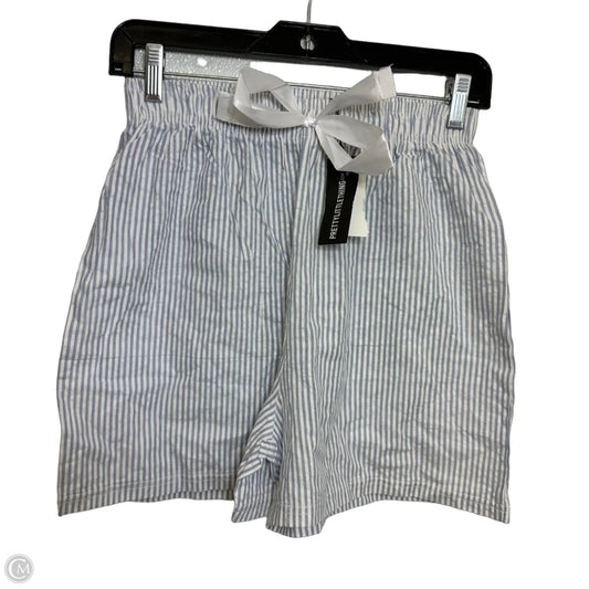 Shorts By Pretty Little Thing In Striped Pattern, Size: 6