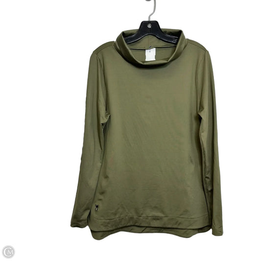 Top Long Sleeve By DUDLEY STEPHENS In Green, Size: M