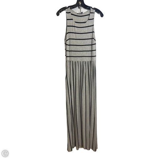 Dress Casual Maxi By Venus In Striped Pattern, Size: L