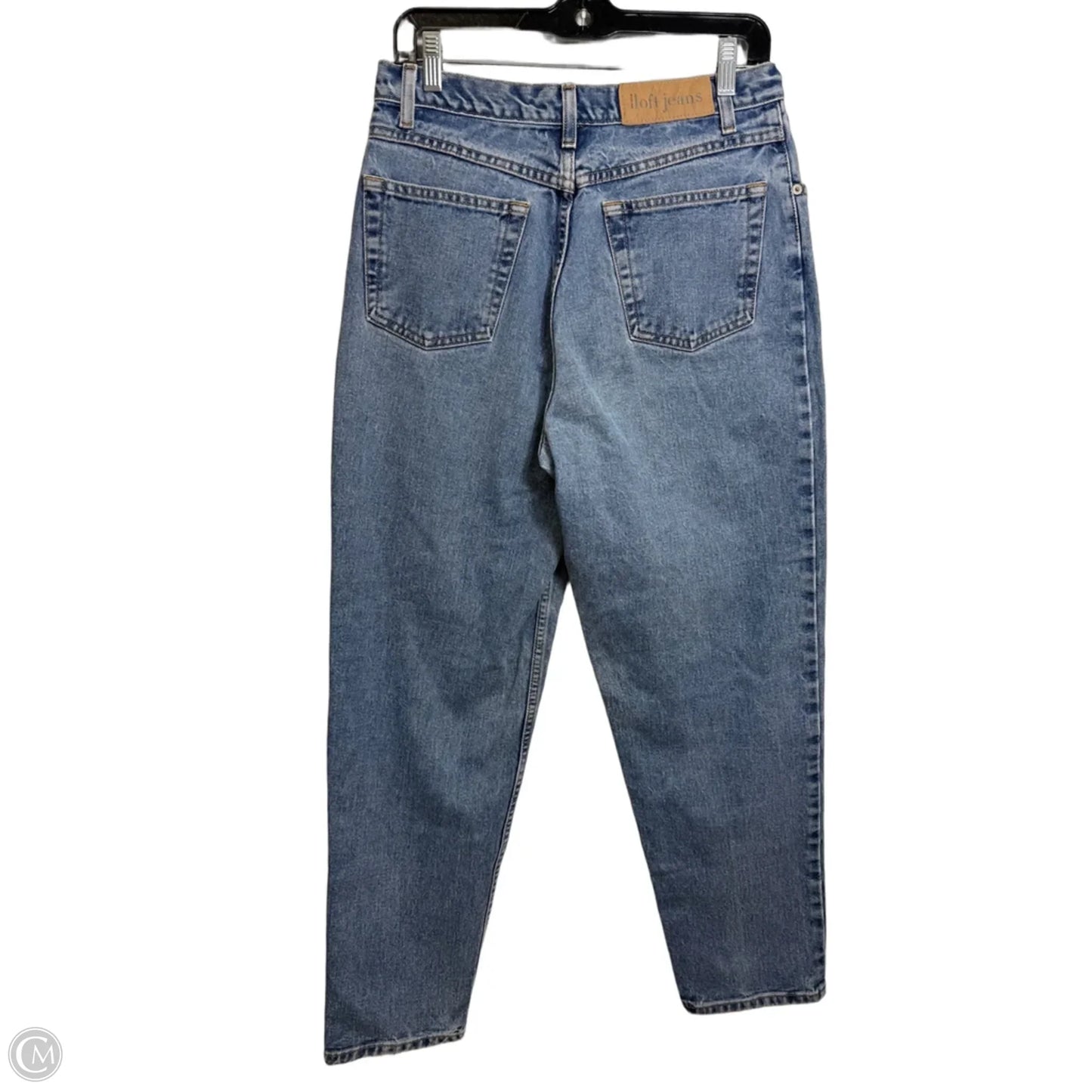 Jeans Boyfriend By Loft In Blue Denim, Size: 10