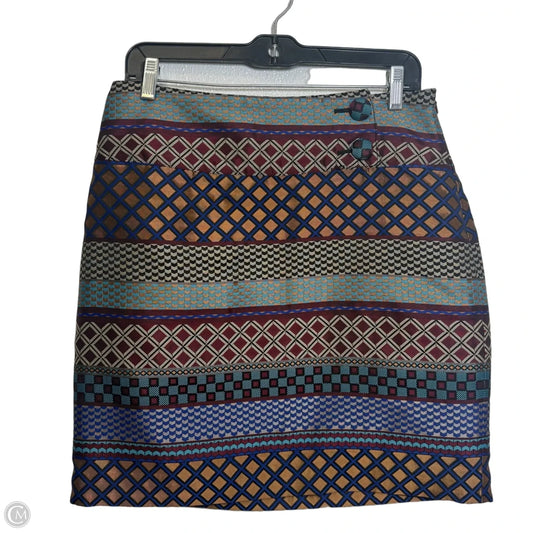 Skirt Mini & Short By Maeve In Multi-colored, Size: 8