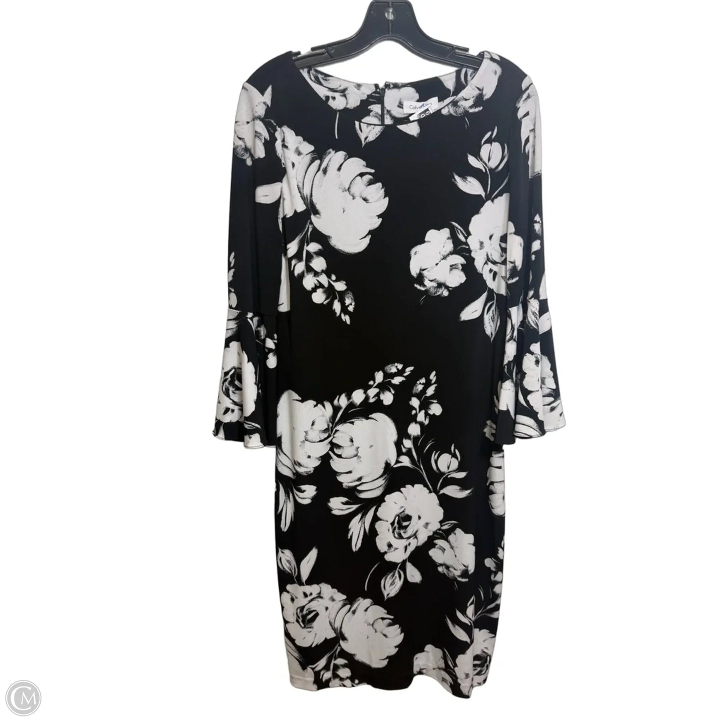 Dress Party Short By Calvin Klein In Black, Size: 8