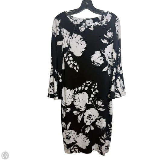 Dress Party Short By Calvin Klein In Black, Size: 8