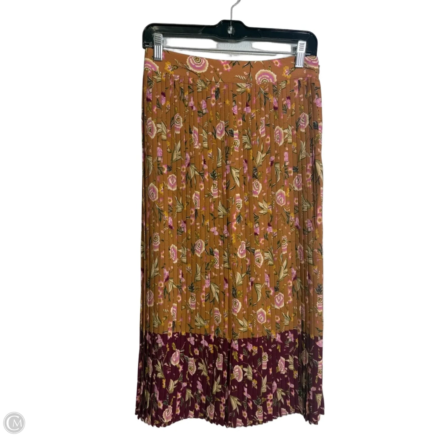 Skirt Maxi By Loft In Floral Print, Size: 0