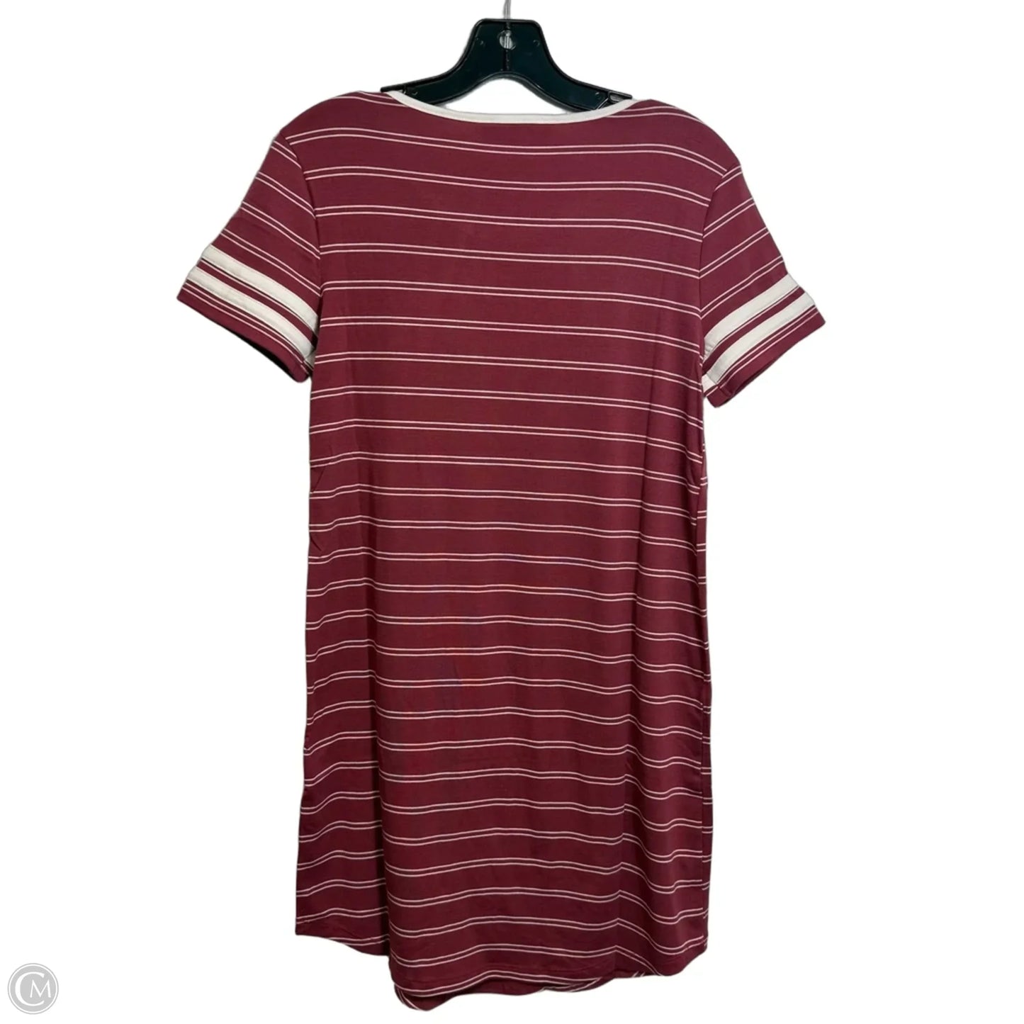 Dress Casual Short By Pink Rose In Striped Pattern, Size: S