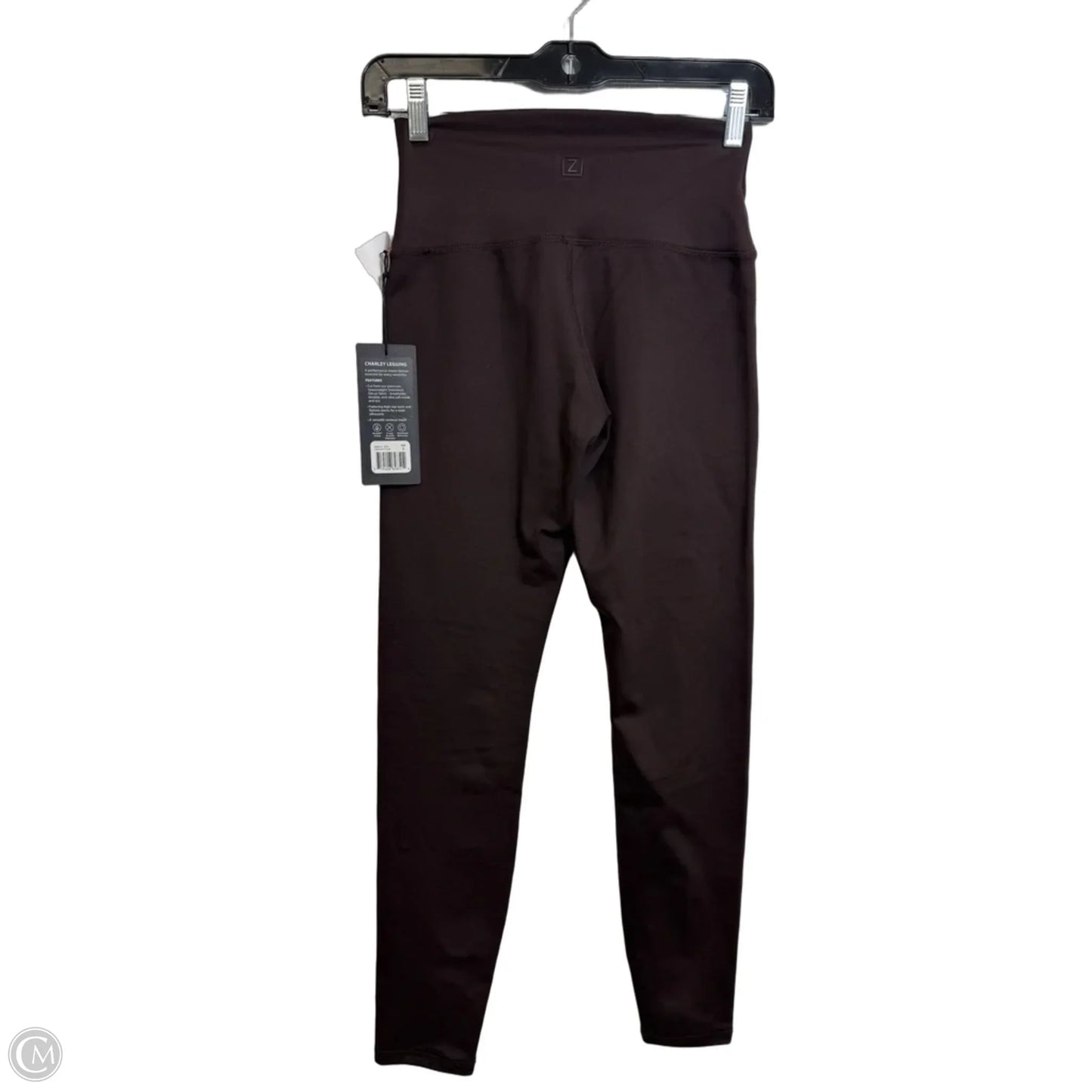 Athletic Leggings By Zobha In Brown, Size: S