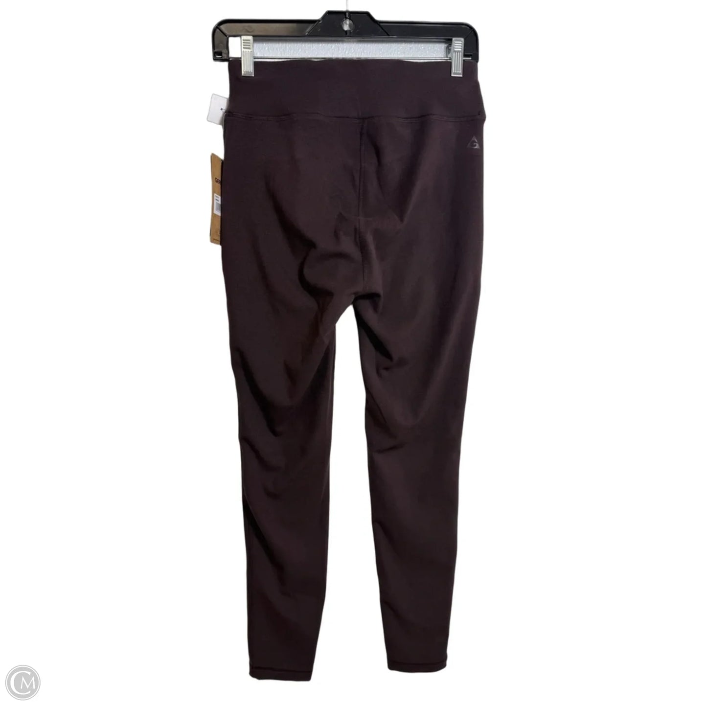 Athletic Leggings By Gerry In Brown, Size: S