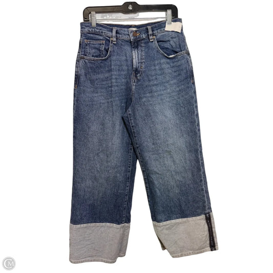 Jeans Wide Leg By Habitual In Blue Denim, Size: 8