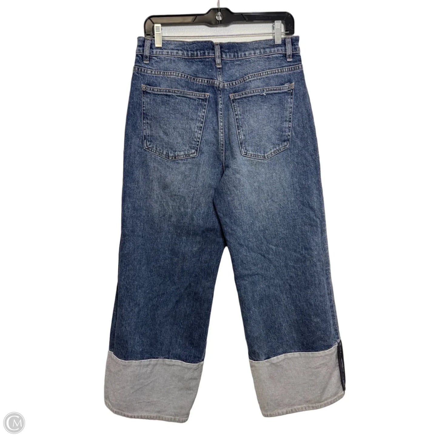 Jeans Wide Leg By Habitual In Blue Denim, Size: 8