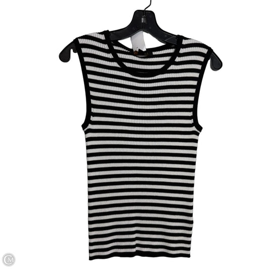 Top Sleeveless By Truth In Striped Pattern, Size: S