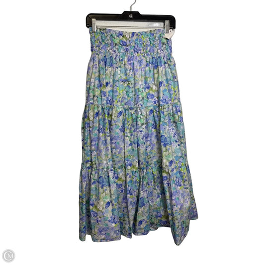 Skirt Maxi By Vici In Floral Print, Size: Xs
