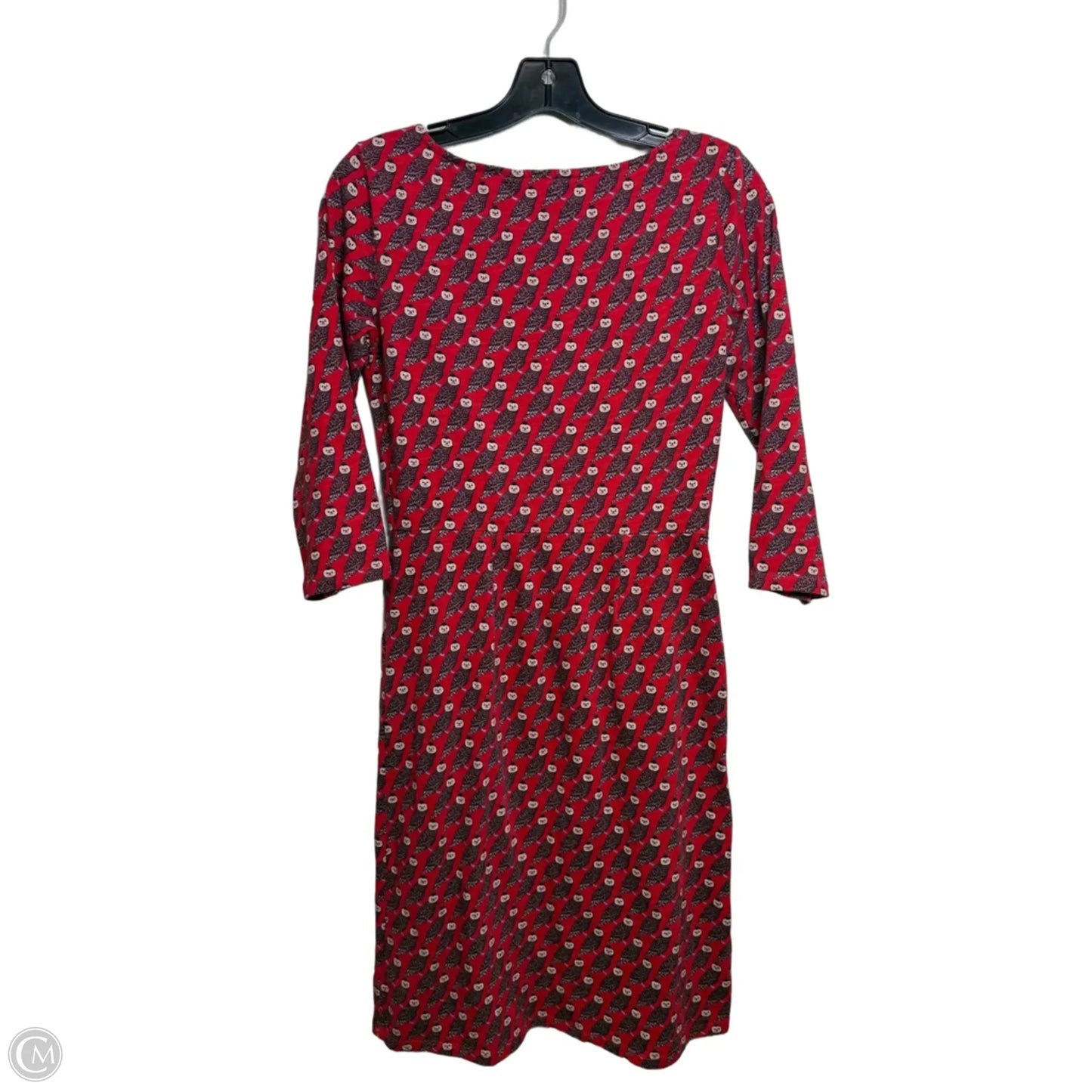 Dress Casual Midi By Boden In Red, Size: 2