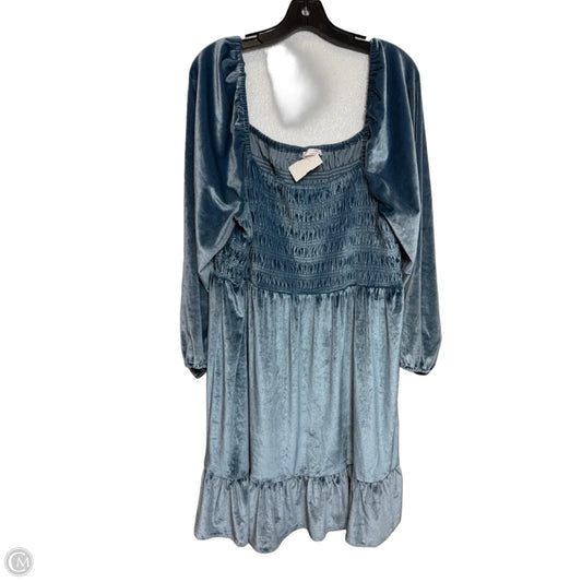 Dress Party Short By Lc Lauren Conrad In Blue, Size: 2x