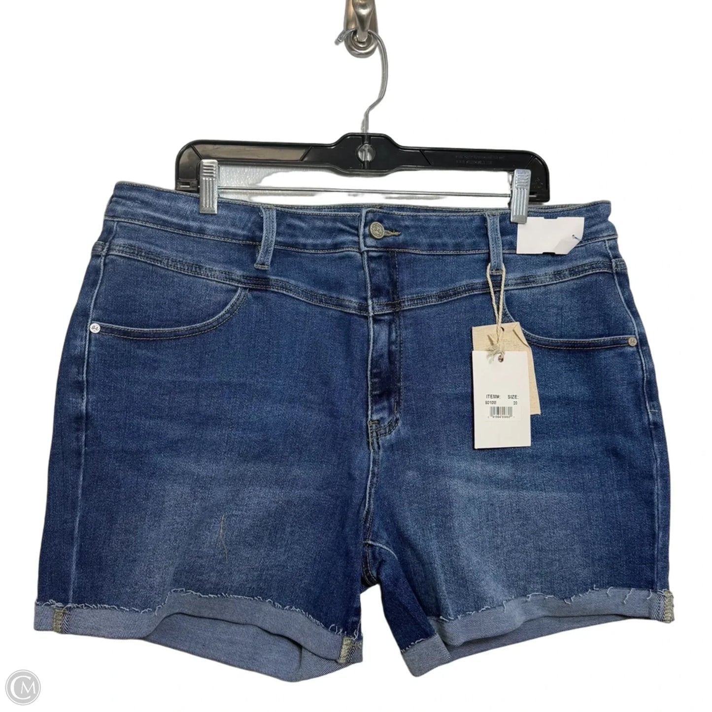 Shorts By Clothes Mentor In Blue Denim, Size: 20