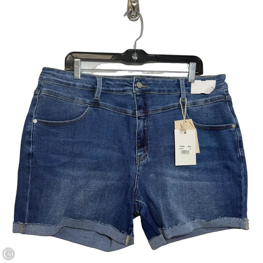 Shorts By Clothes Mentor In Blue Denim, Size: 20