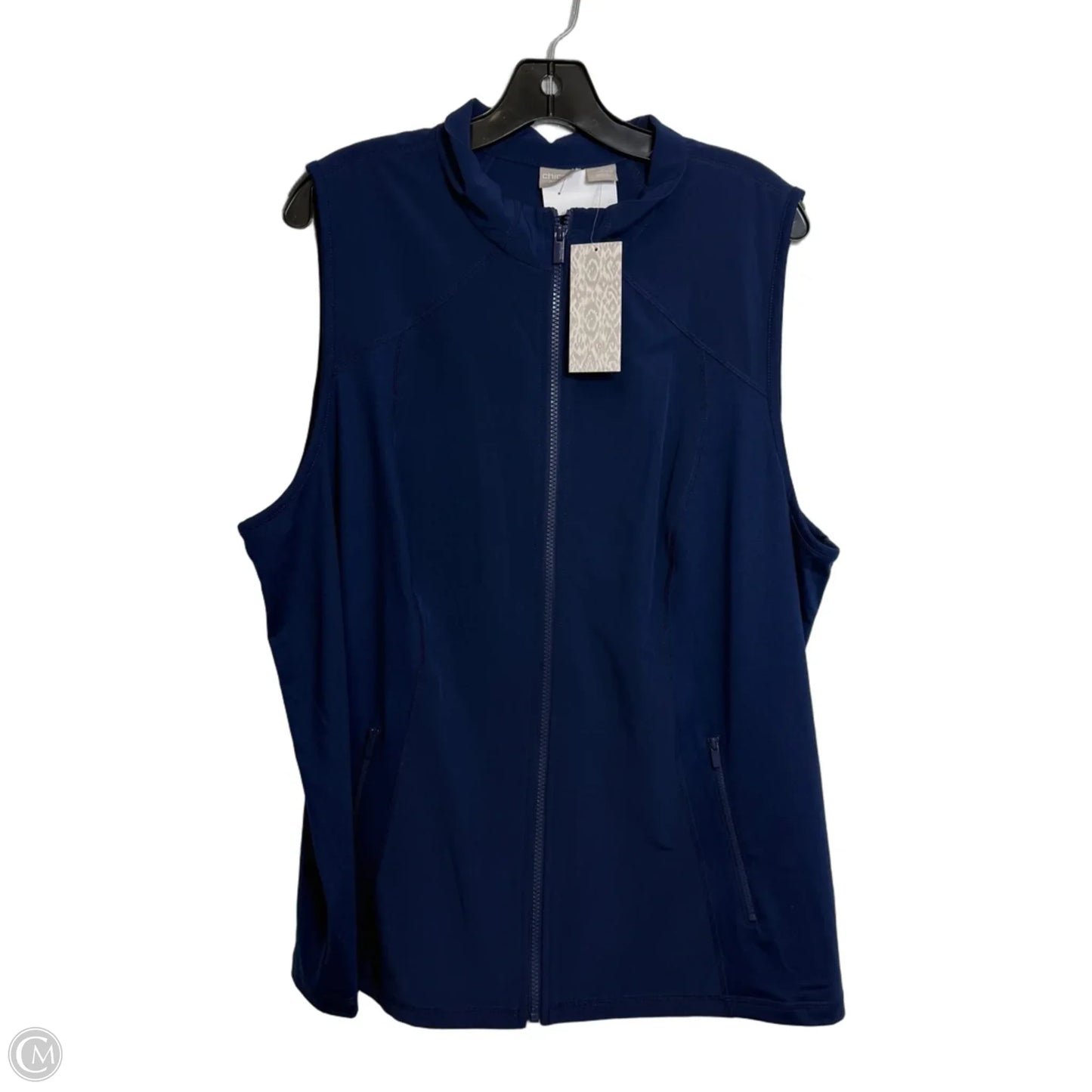 Vest Other By Zenergy By Chicos In Navy, Size: Xxl