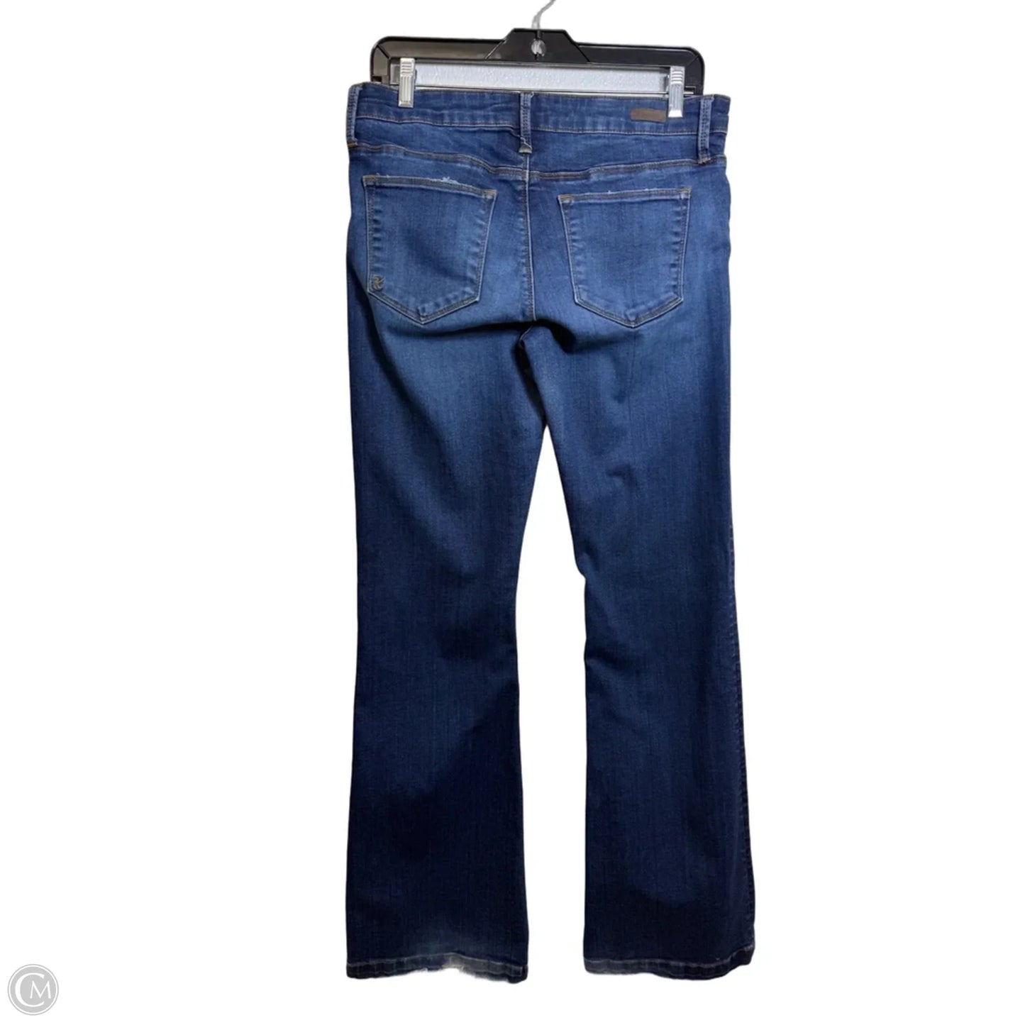 Jeans Flared By Kut In Blue Denim, Size: 8