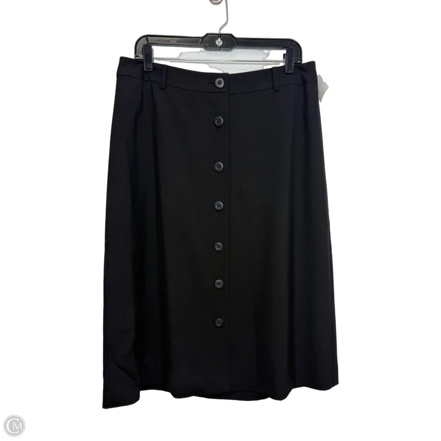 Skirt Midi By J. Jill In Black, Size: 12
