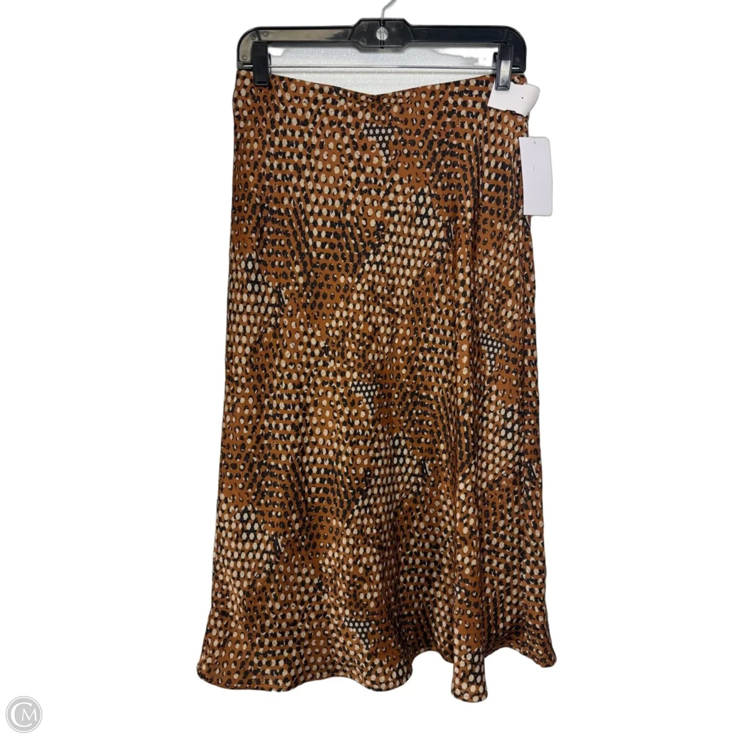 Skirt Midi By Nordstrom In Brown, Size: S