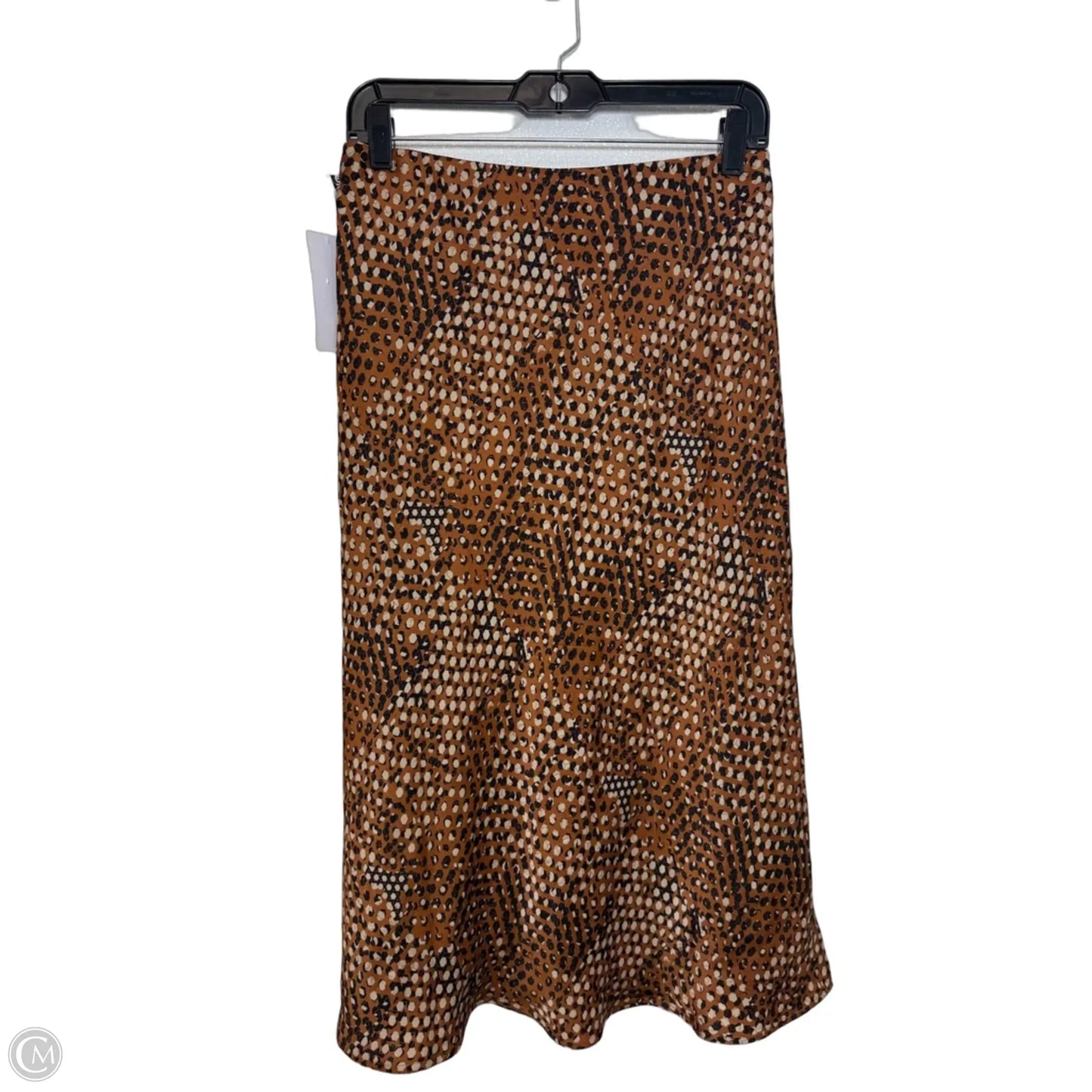 Skirt Midi By Nordstrom In Brown, Size: S