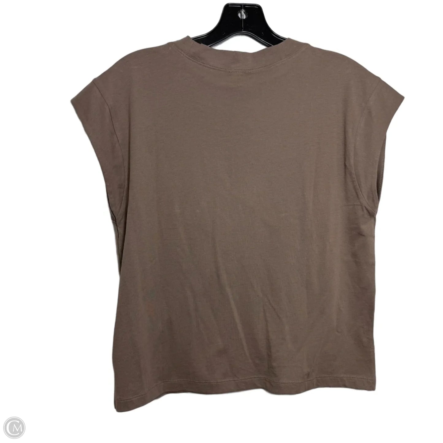 Top Sleeveless Basic By Express In Taupe, Size: S