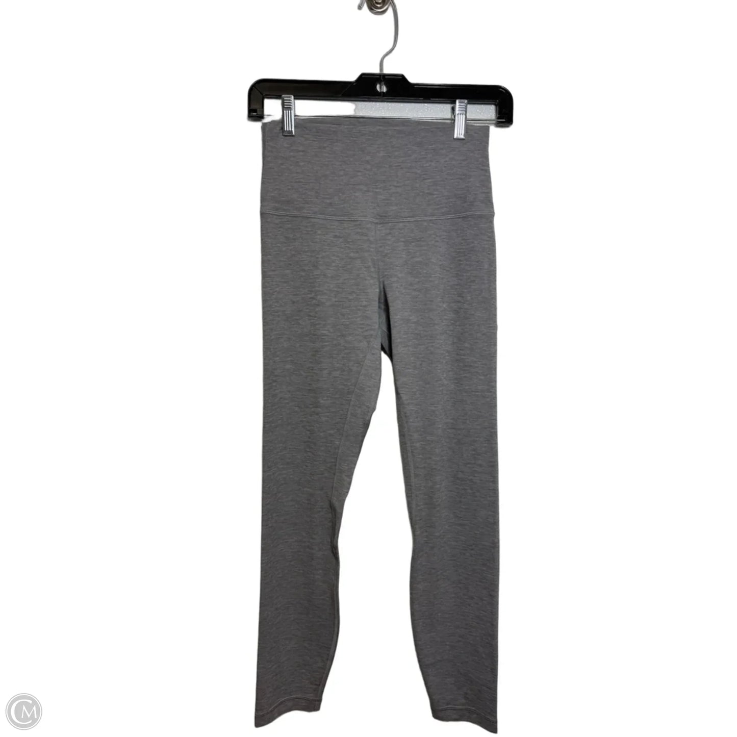 Athletic Leggings By Lululemon In Grey, Size: 6