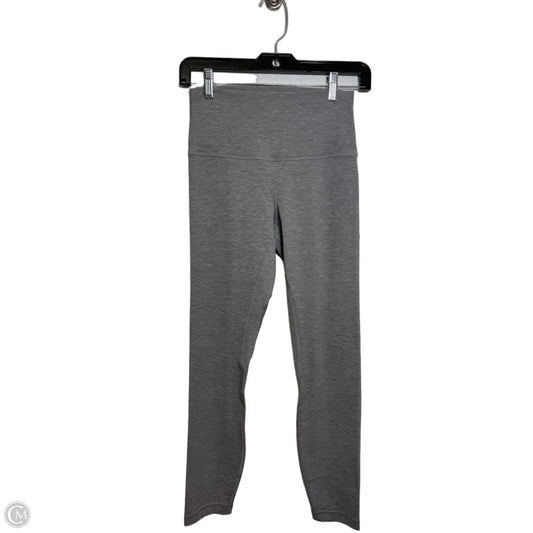 Athletic Leggings By Lululemon In Grey, Size: 6